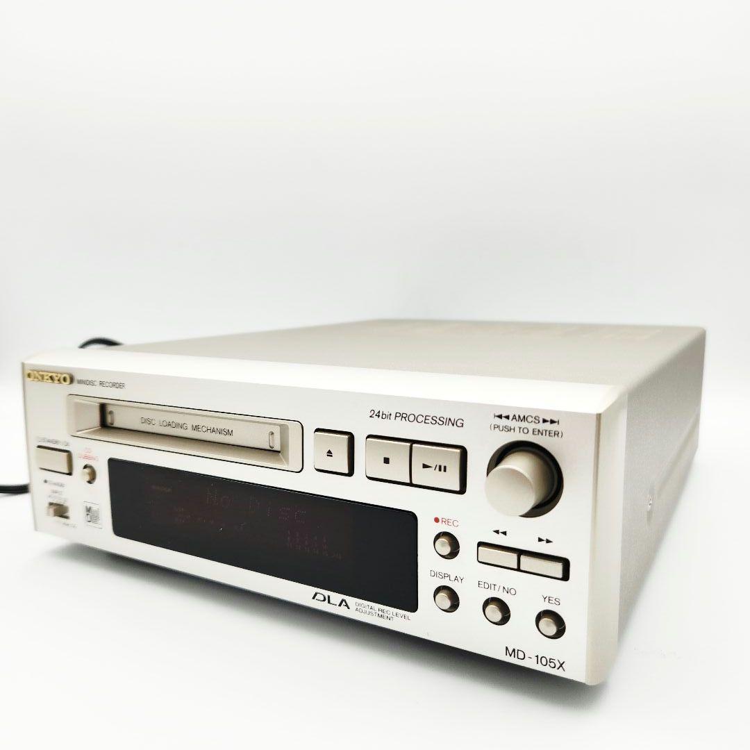 【正常動作品】ONKYO MD-105X MDレコーダー
