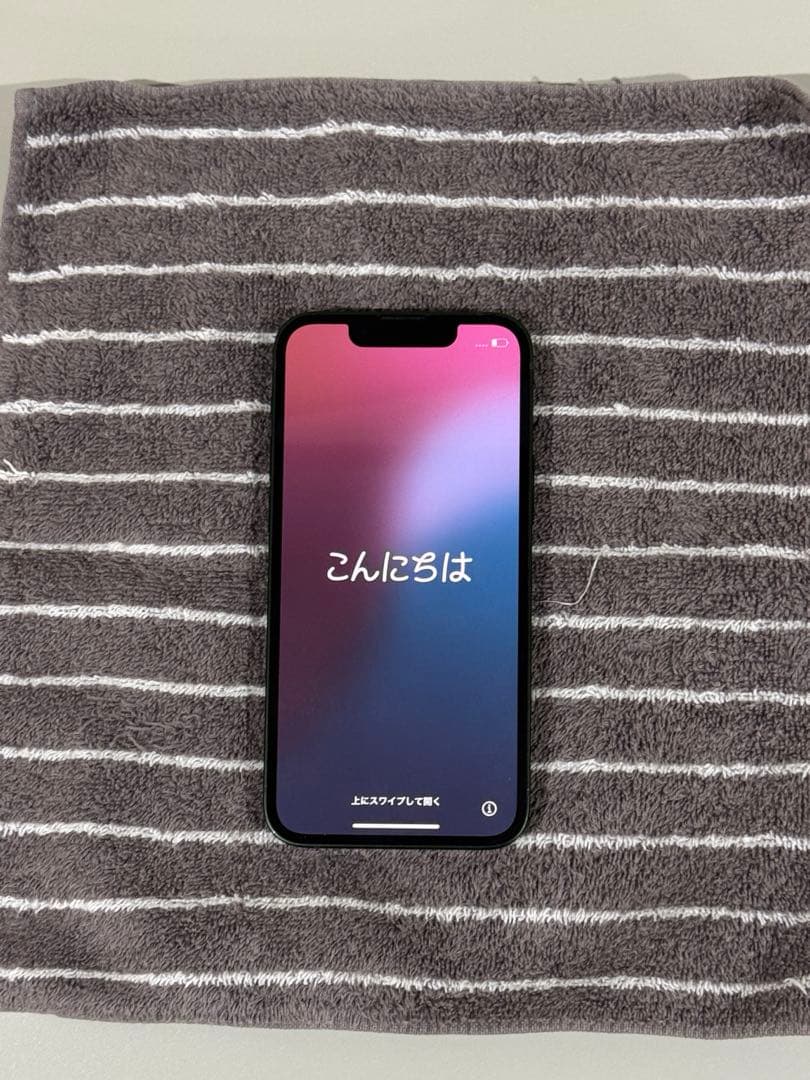 極美品 iPhone13mini Green 256GB SIMフリー