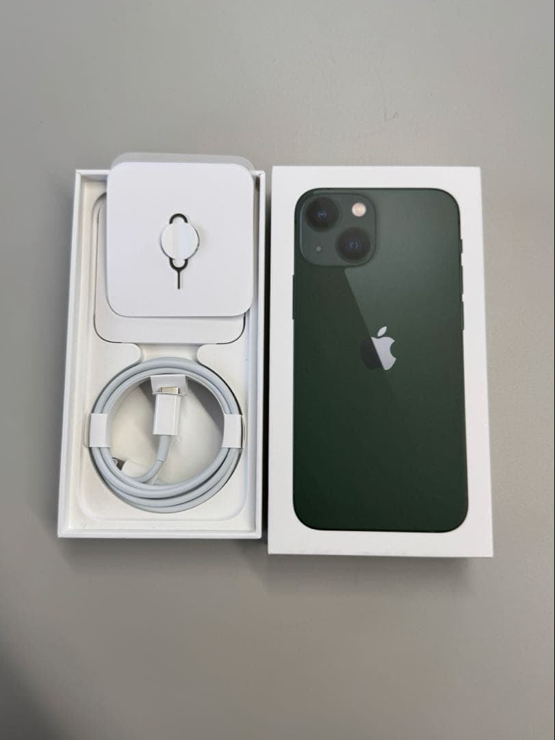 極美品 iPhone13mini Green 256GB SIMフリー