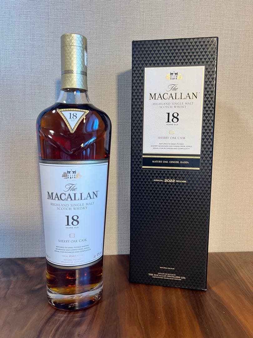 マッカラン 18年シェリーオークカスク 700ml