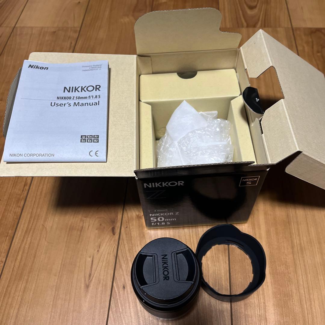 nikon nikkorz 50mm f1.8 zレンズ　ニコン　単焦点