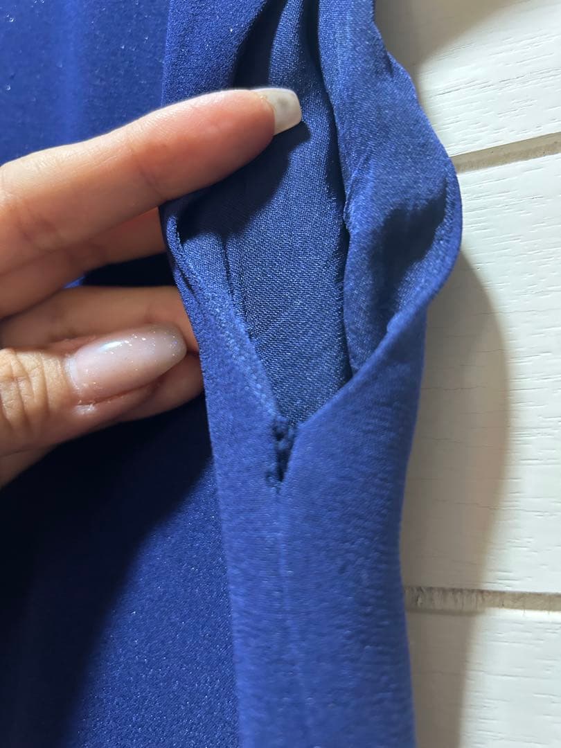 【オススメ】ディオール　ワンピース　ドレス　ネイビー　DIOR