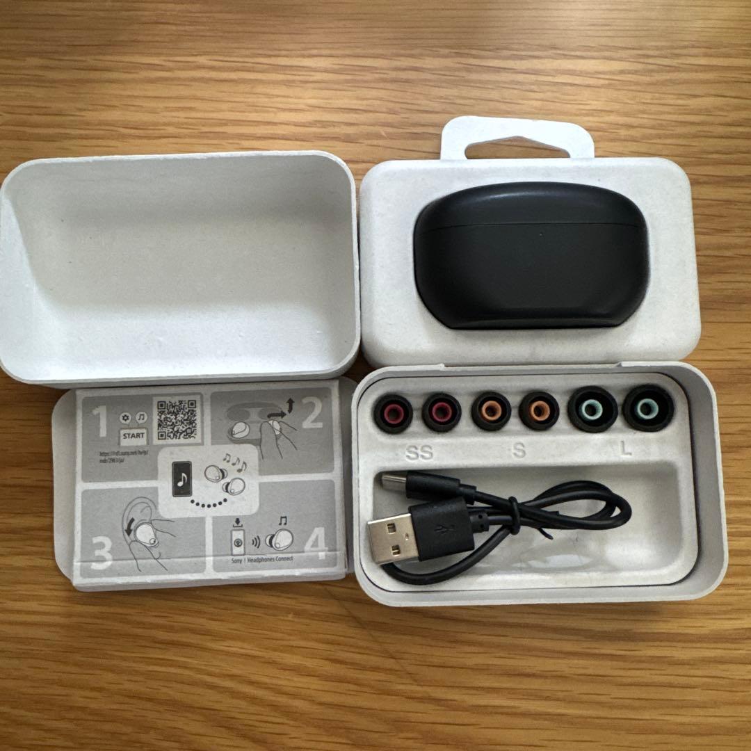 ソニー WF-1000XM5 ブラック ワイヤレスイヤホン SONY