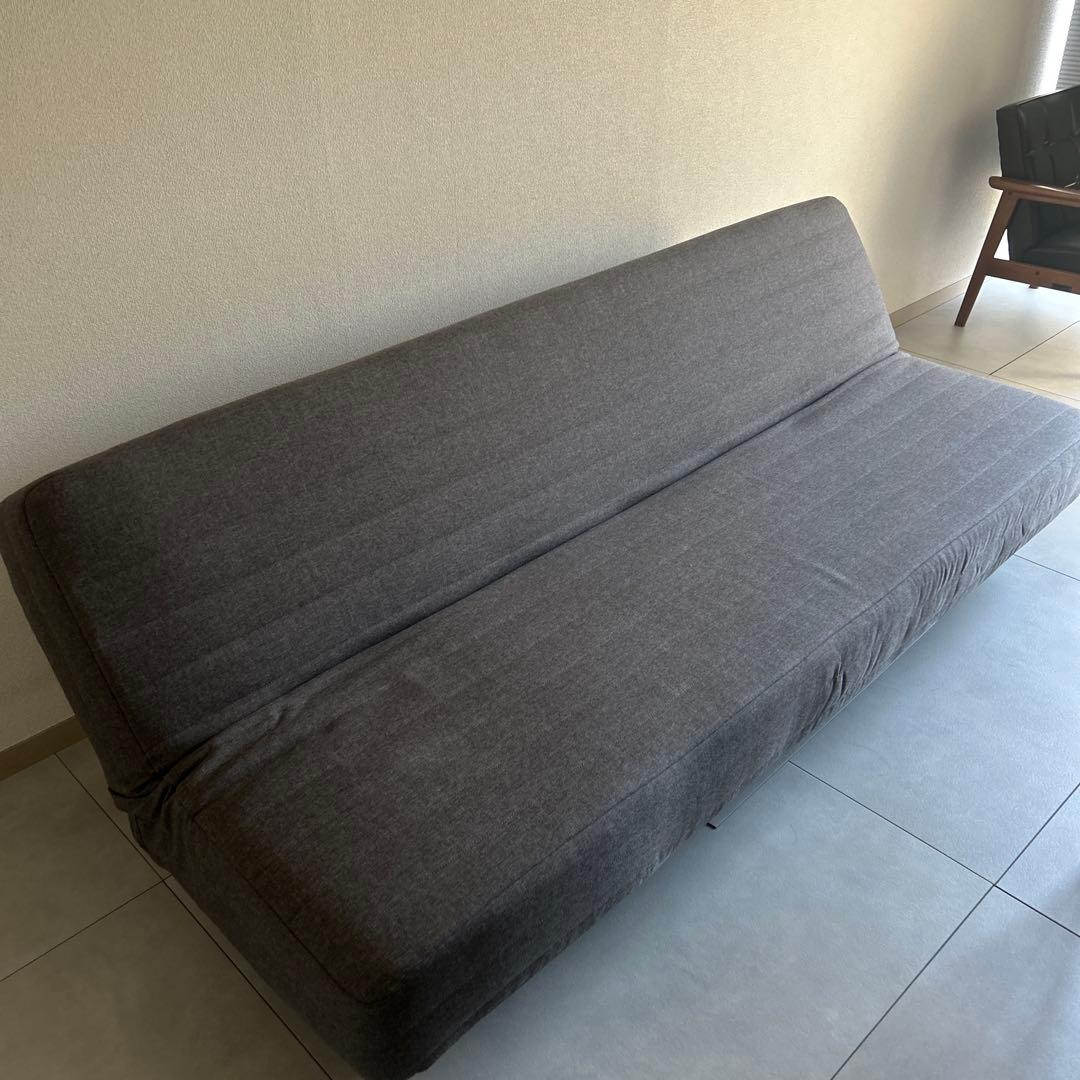 無印良品 ソファベッド 現行品 木製脚12cm付き