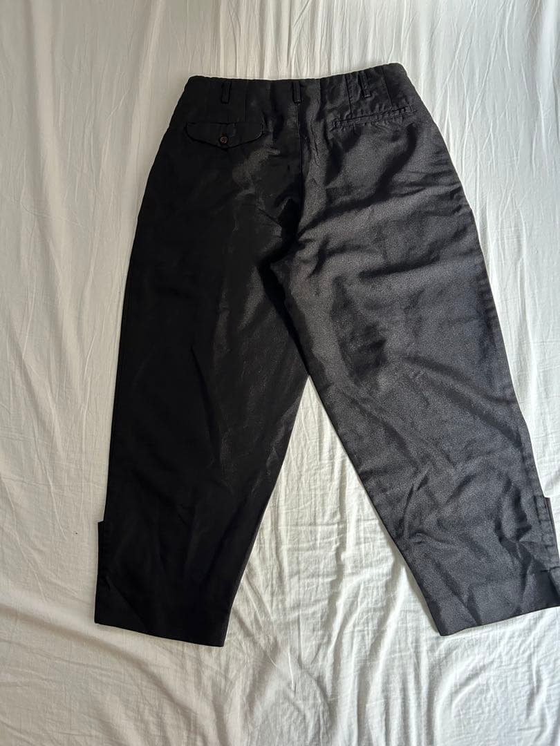 コムデギャルソンオムプリュス 19AW ポリ縮 2タックスラックス