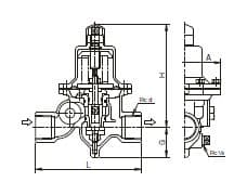 新品　減圧弁 平静 新基準適合15A RD31N-FL (株)ベン