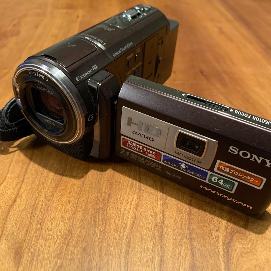 SONY HDR-PJ40V ビデオカメラ