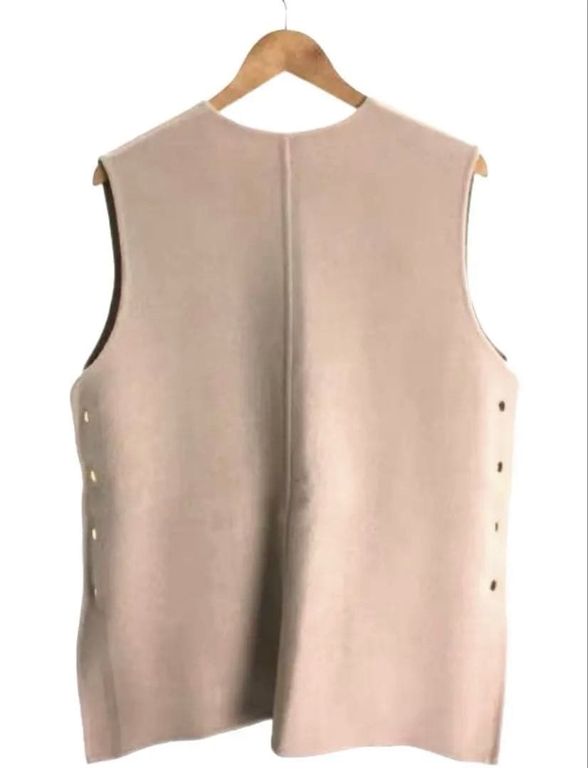 OHGA オーガ / キャメルウールリバーベスト