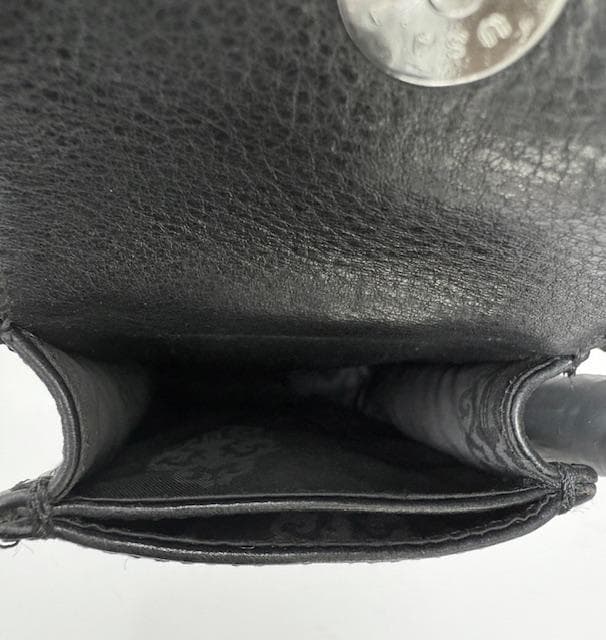 CHROME HEARTS シガーケース 正規品 CHクロス革【メンテ済】