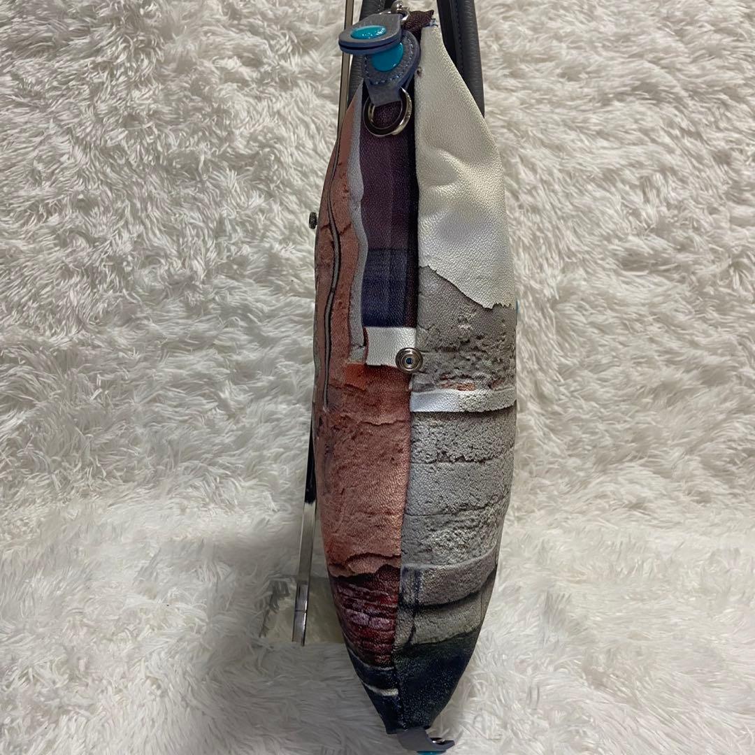 【極美品】 Gabs400 ガブス400トートバッグ 3WAY ベネチア PVC