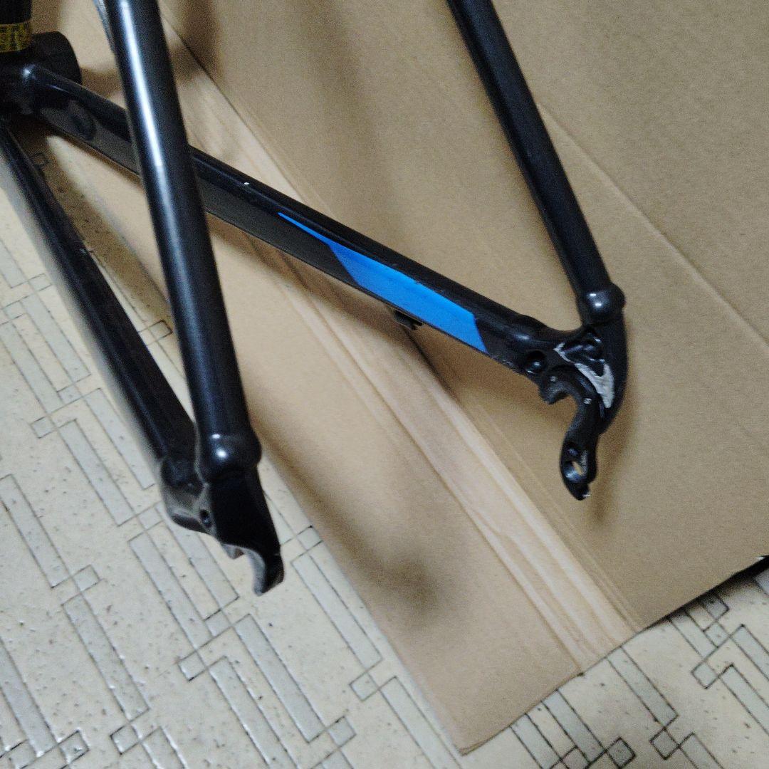 Giant ロードバイクフレーム ブラック/ブルー