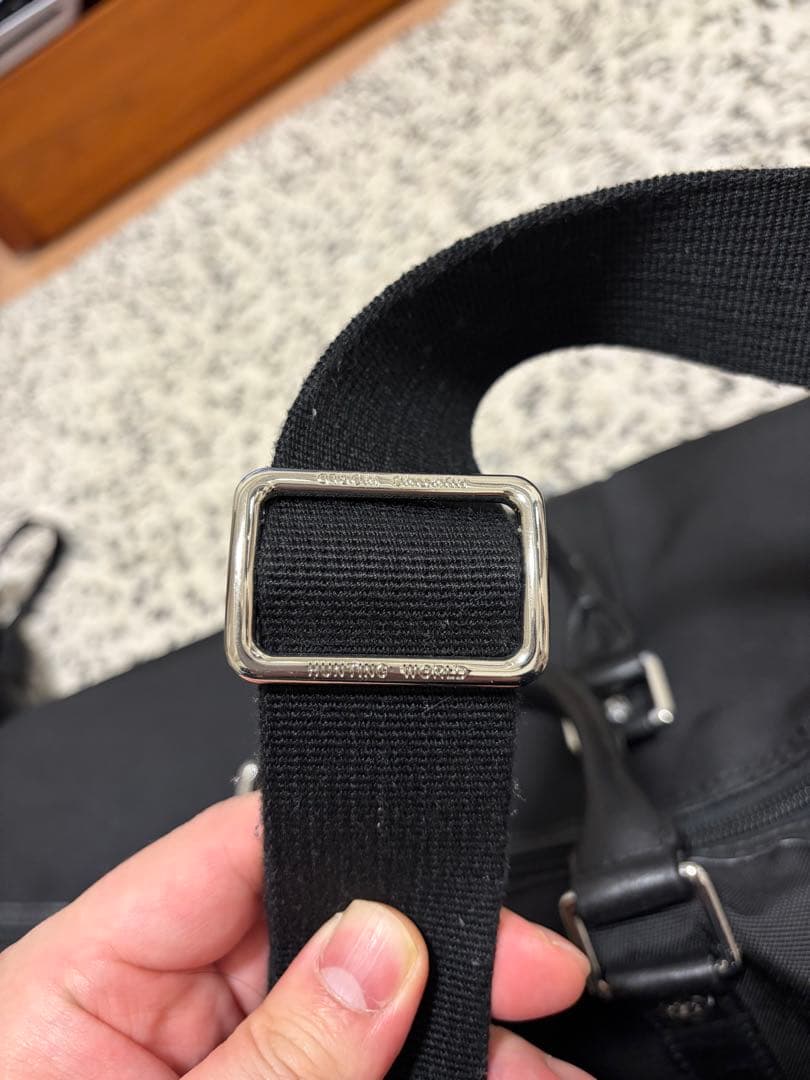 ハンティングワールド メルセデスベンツ ボストンバッグ