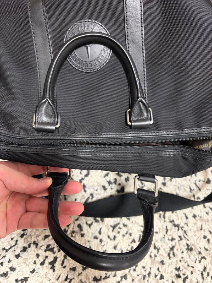 ハンティングワールド メルセデスベンツ ボストンバッグ