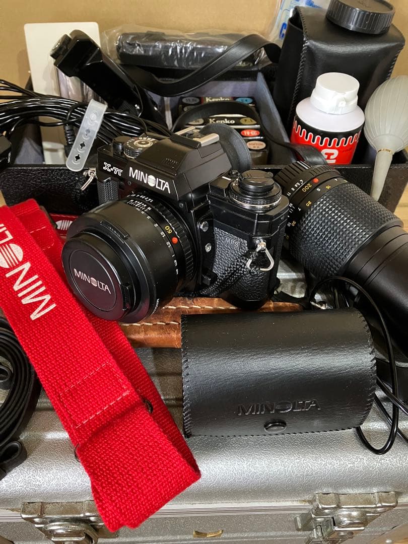 M*様 MINOLTA X-700 一眼レフカメラ 周辺機器各種セット