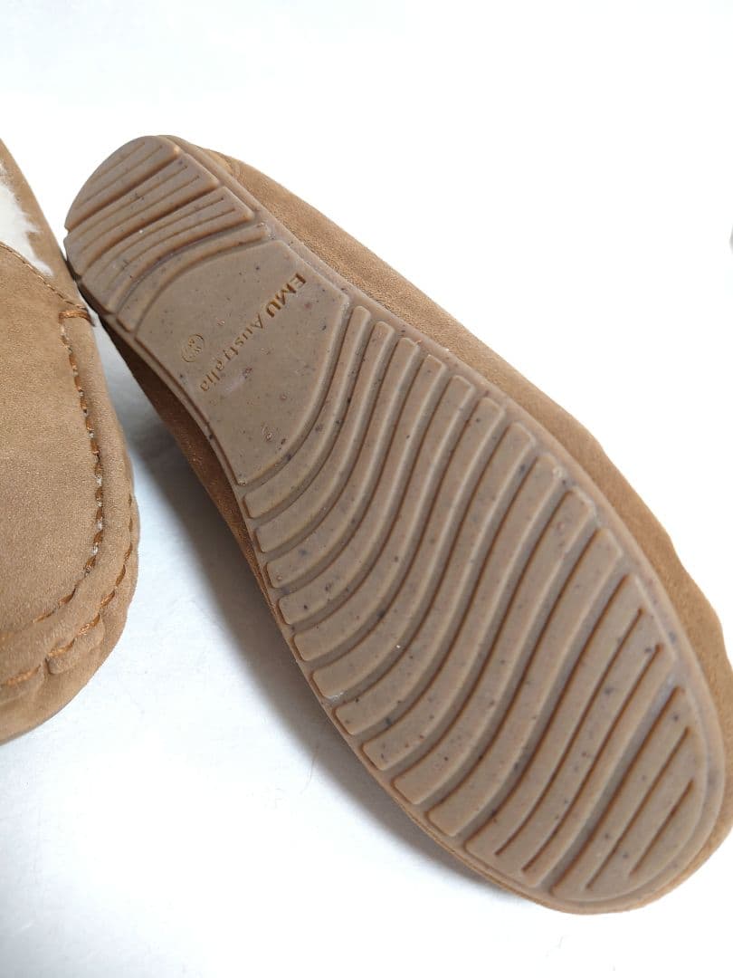 未使用品 EMU Australia エミュ ファーモカシン正規品 8(25cm