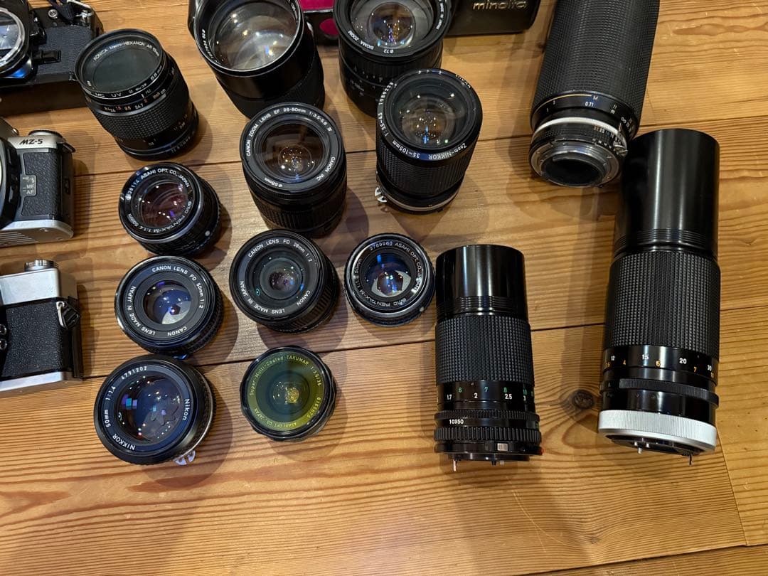 ジャンクカメラ　レンズ　まとめ