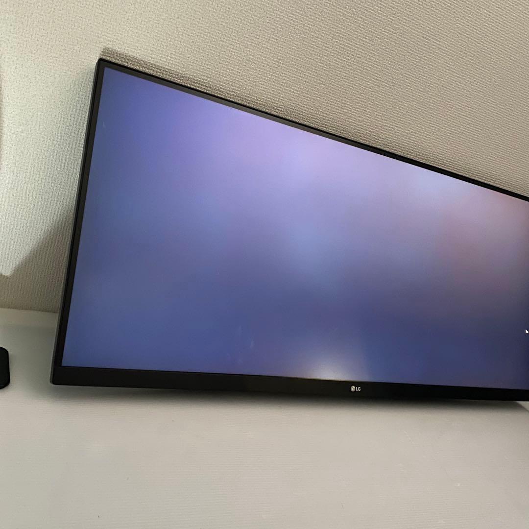 LG ウルトラワイドモニター 34WN750-B 34インチ 平面　スタンド無し