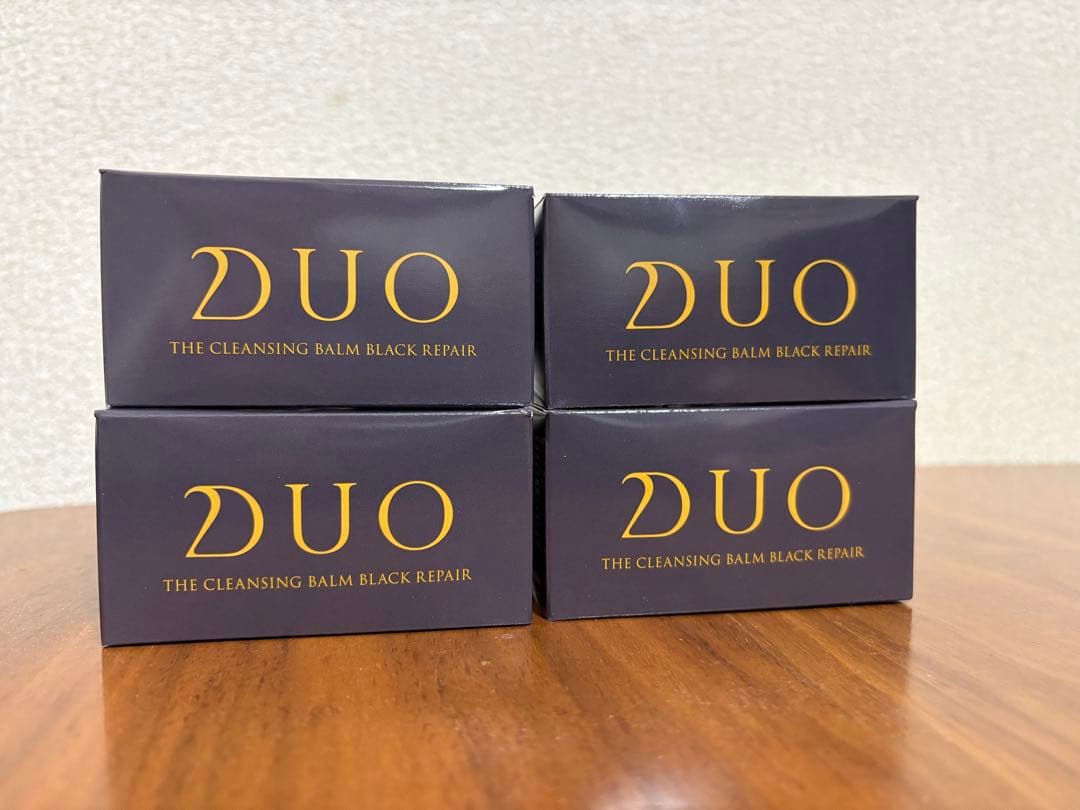 DUO THECLEANSING BALM BLACK REPAIR 4個セット