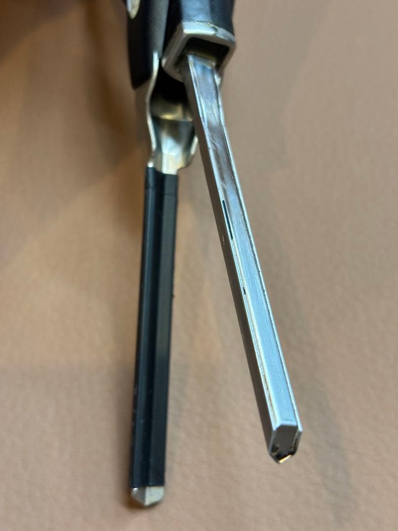 超美品　LENZ F-4Gレンツアイロン5角4㎜アイロン　F-10G2本セット