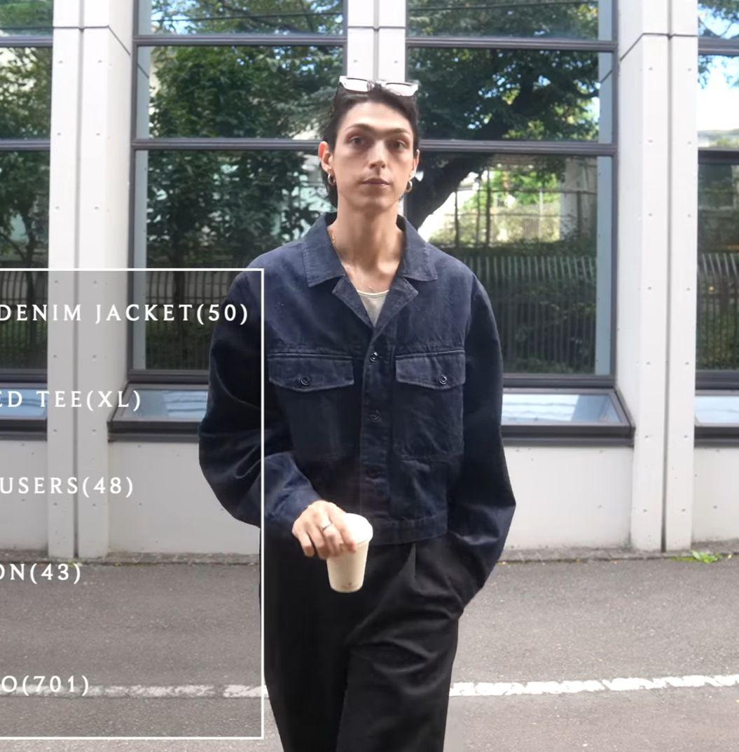 2025SS LEMAIRE（ルメール）トラッカージャケット サイズ44