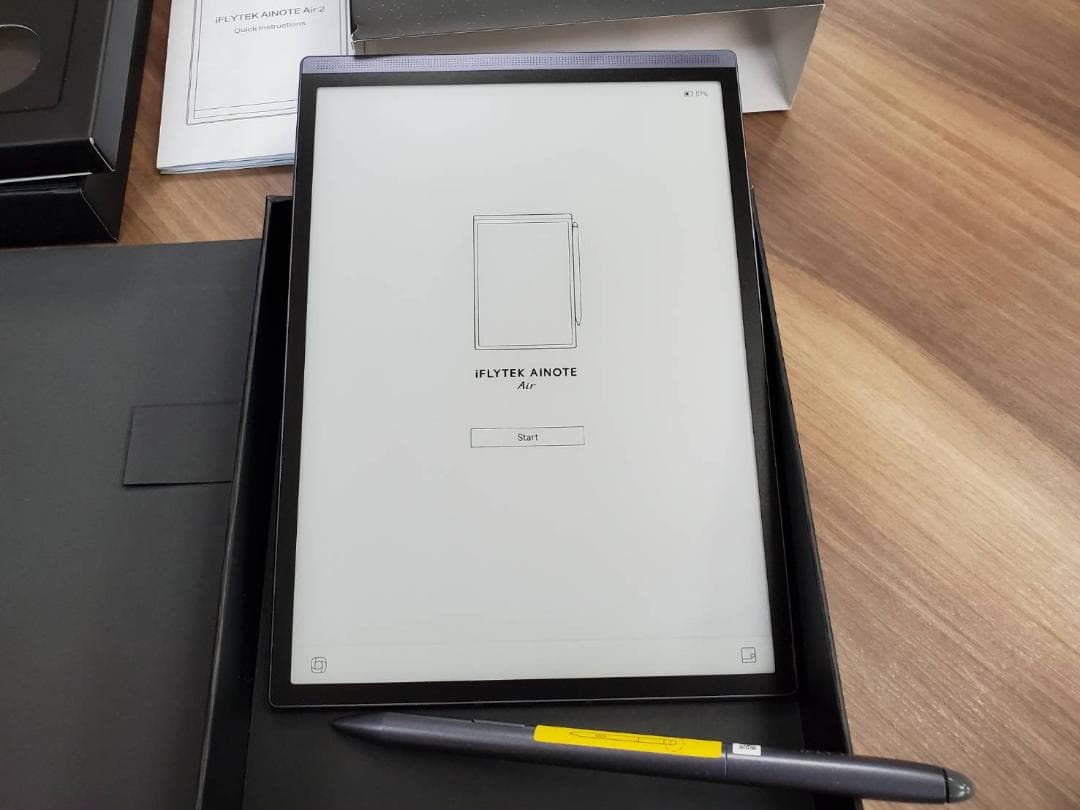 iFLYTEK AINOTE Air 2＋専用カバー＋ペン付き