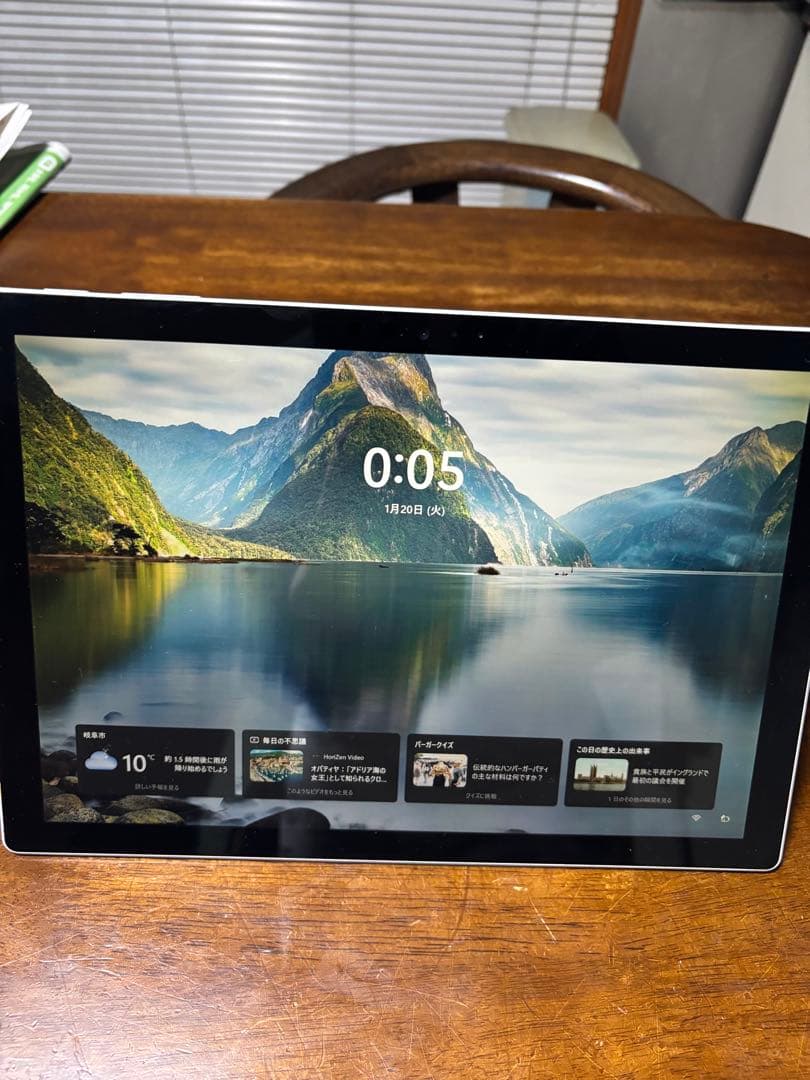 Microsoft SurfacePro6 12.3型128GB/8GB