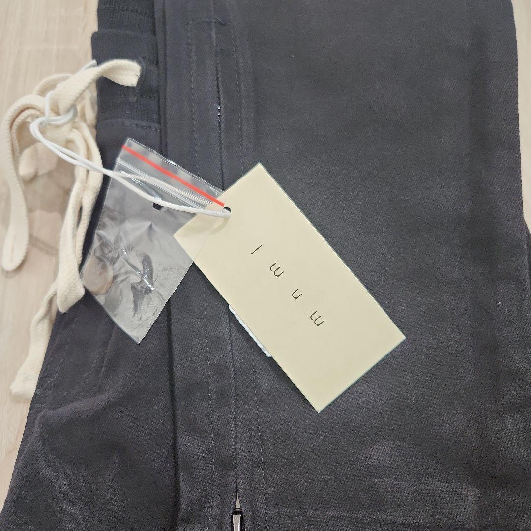 パンツ mnml ZIP CARGO DRAWCORD PANTS / BLACK4