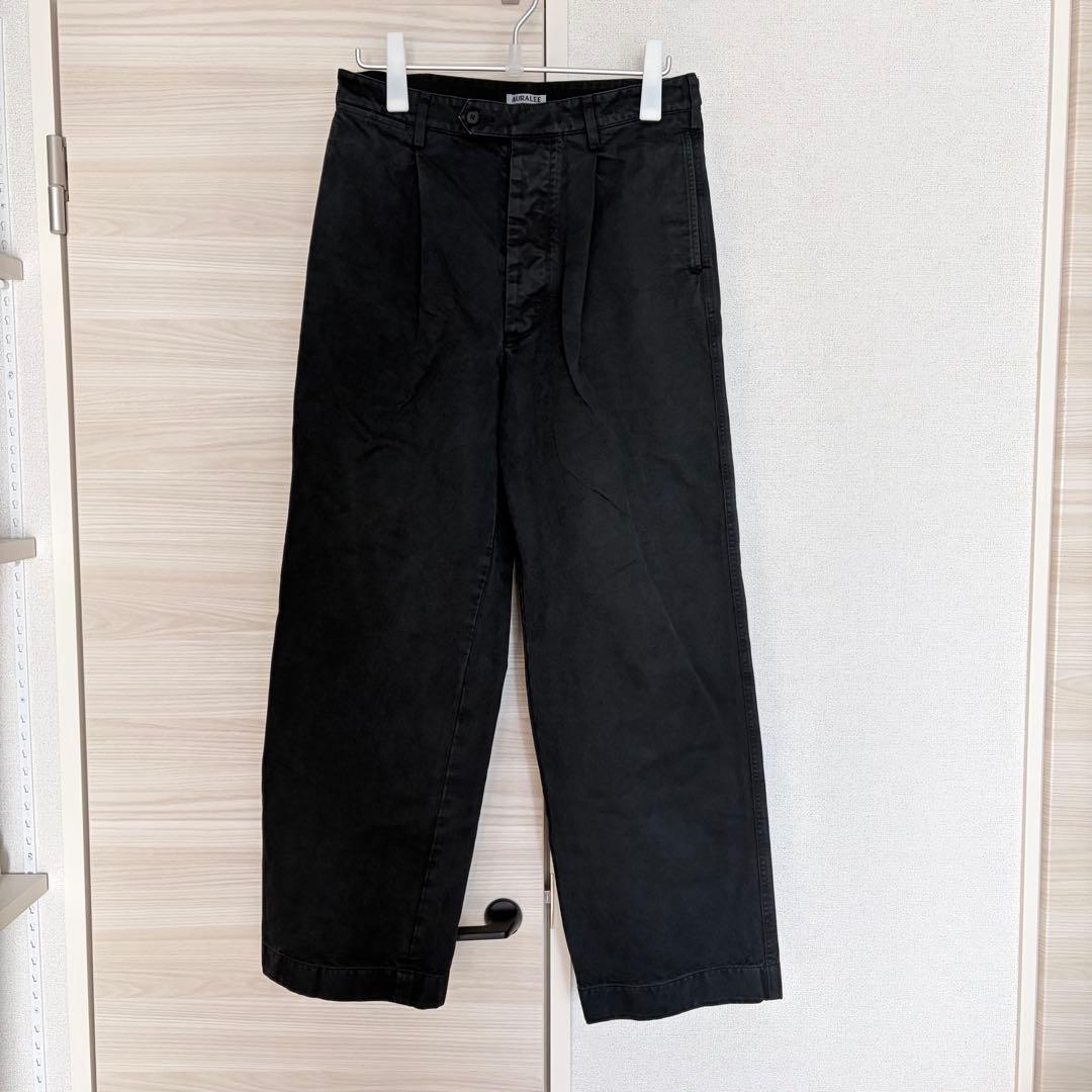 パンツ AURALEE 25AW PRODUCT DYED FINX CHINO 3