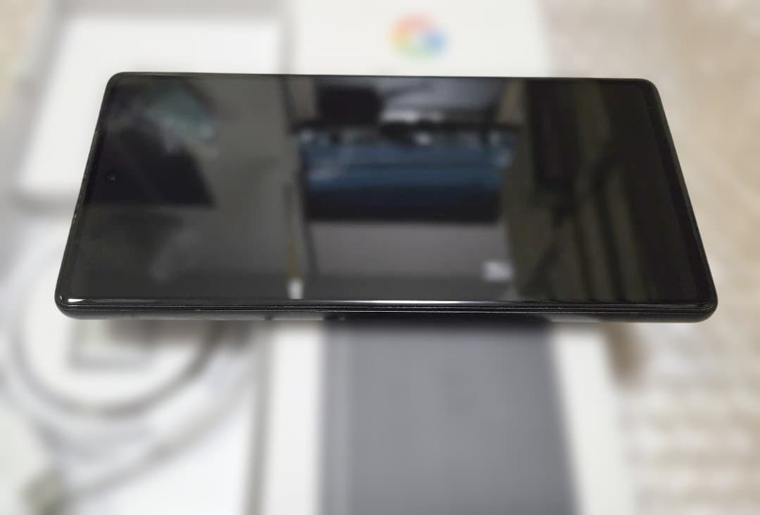 美品 Google Pixel6a 128GB チャコール 公式SIMフリー