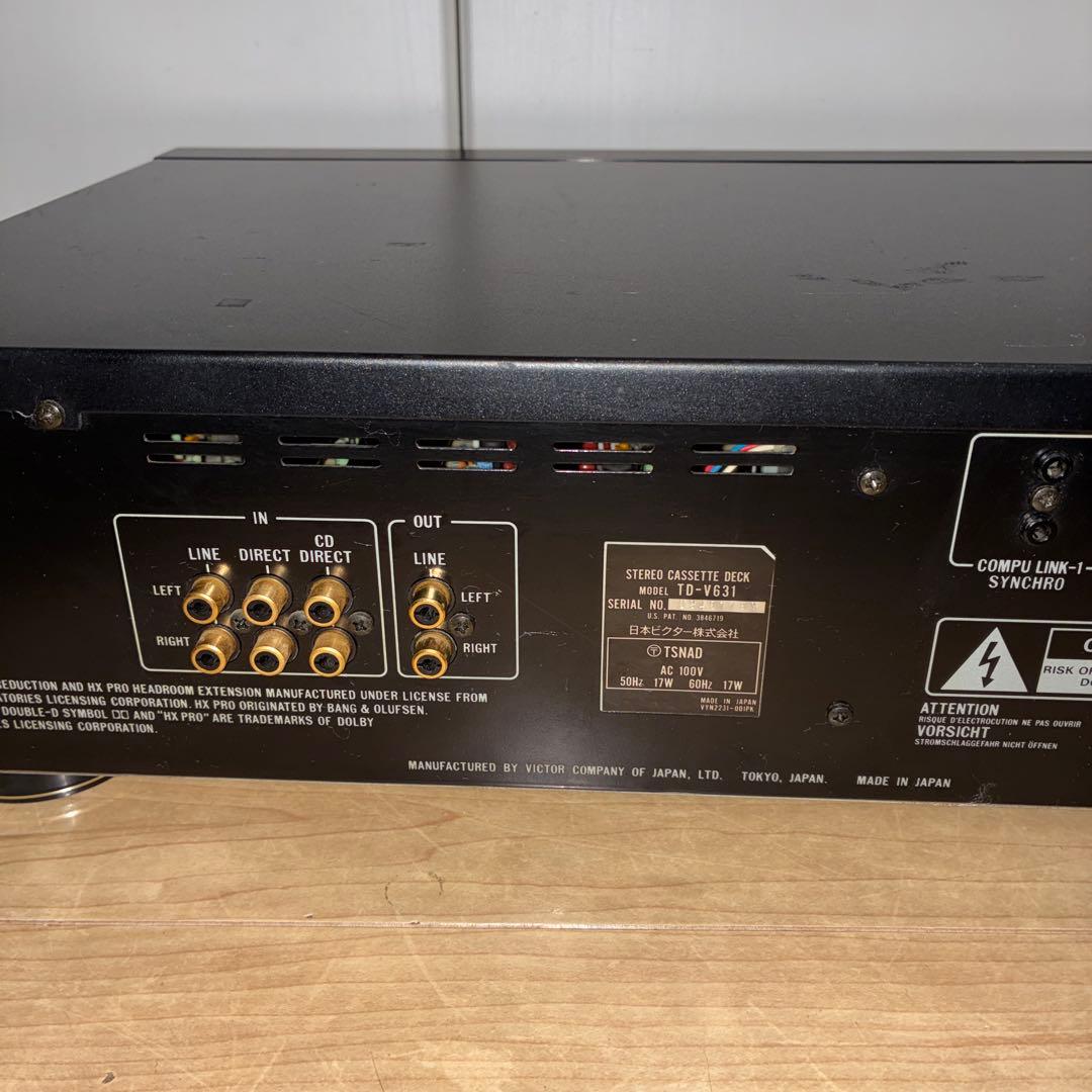 ビクター Victor TD-V631 (3ヘッド) カセットデッキ