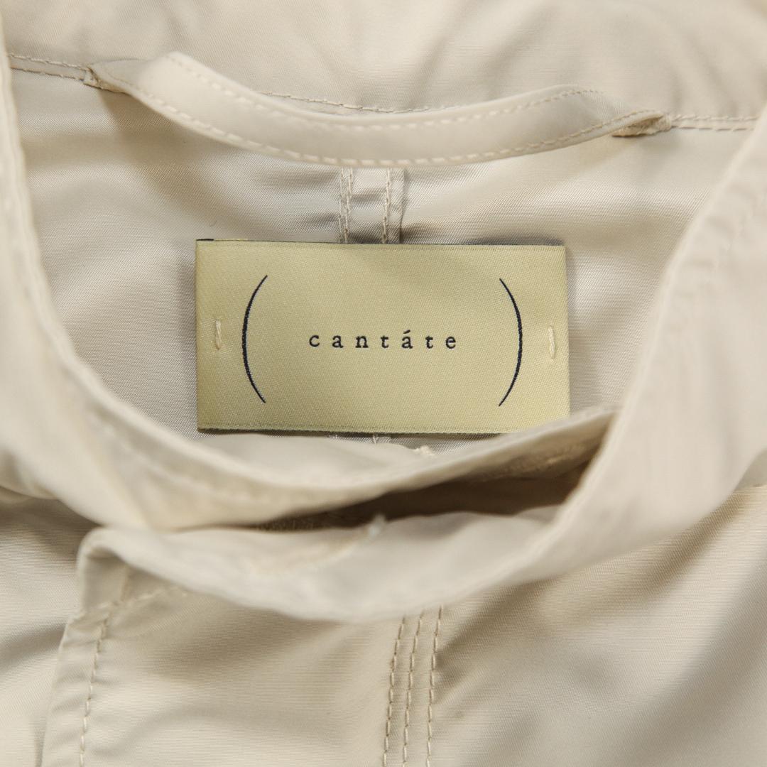 極美品 cantate カンタータ 24SS Fish-Tail Coat
