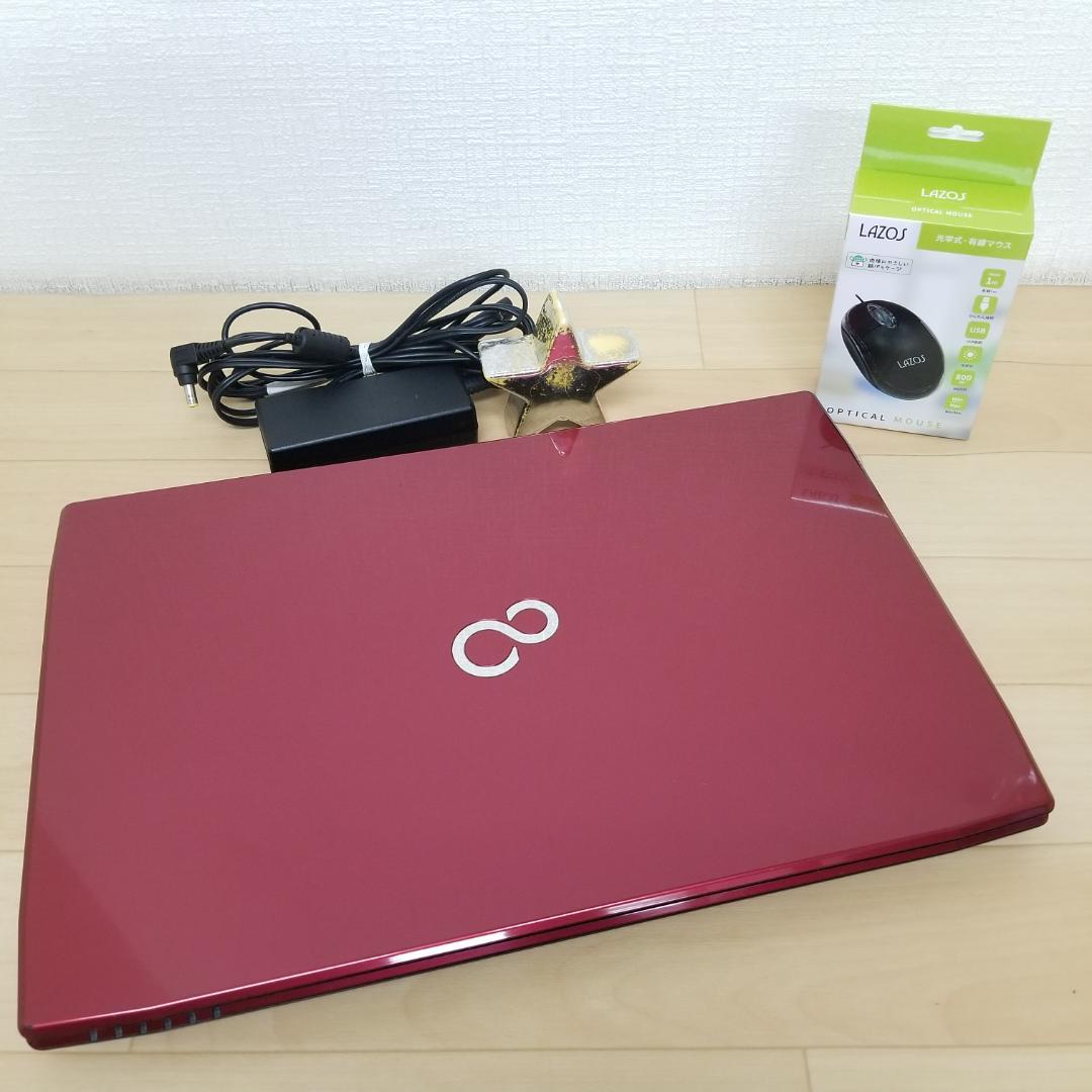 新品SSD Zorin DVD再生可 即使用可ノートPC 富士通 (B1702)