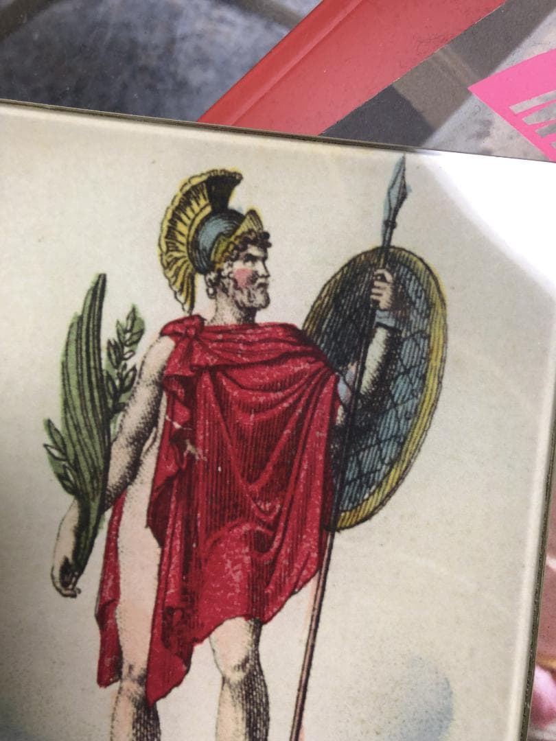 HauHau JOHN DERIAN デコパージュ マルス ジュピター