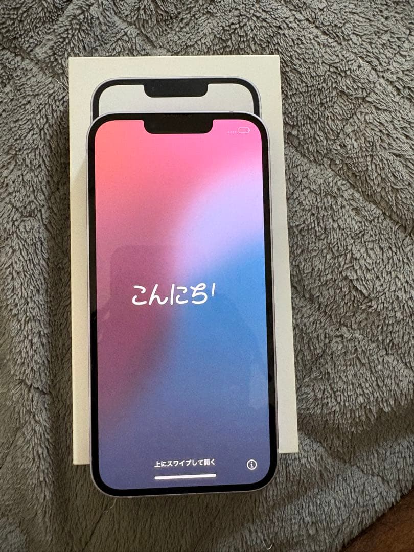 iPhone 14pro パープル 128GB バッテリー86%SIMフリー