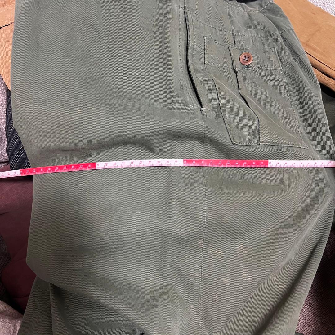 40s British Army カーキドリル トラウザーズ ミリタリー