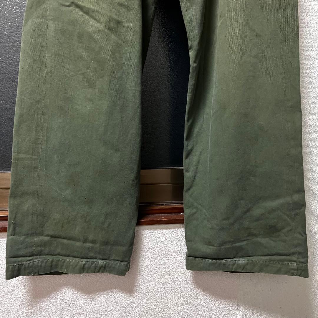 40s British Army カーキドリル トラウザーズ ミリタリー