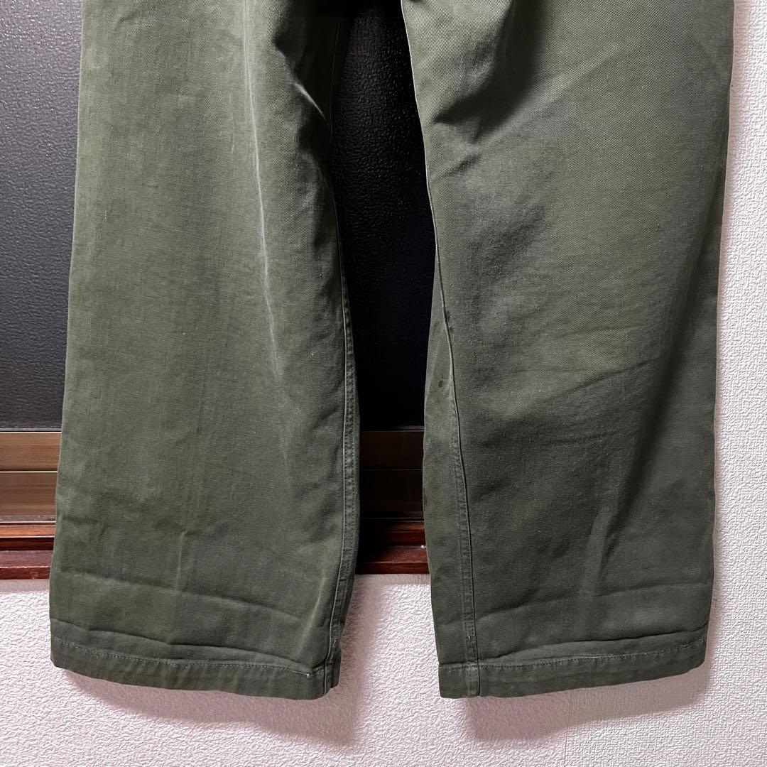 40s British Army カーキドリル トラウザーズ ミリタリー