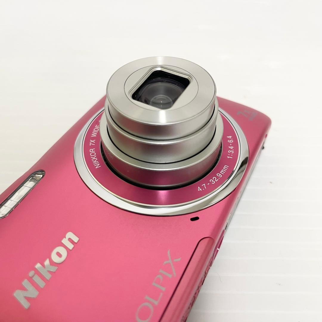 ✨美品✨ニコン COOLPIX S3500 ピンク デジカメ