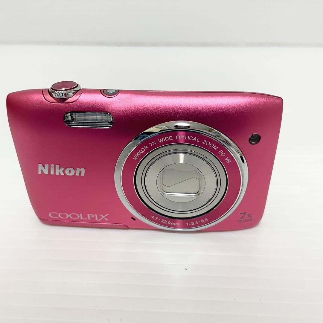 ✨美品✨ニコン COOLPIX S3500 ピンク デジカメ