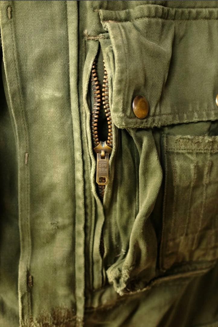 60's フランス軍 ヴィンテージ 空挺部隊 パラトルーパーSPIDEXジップ