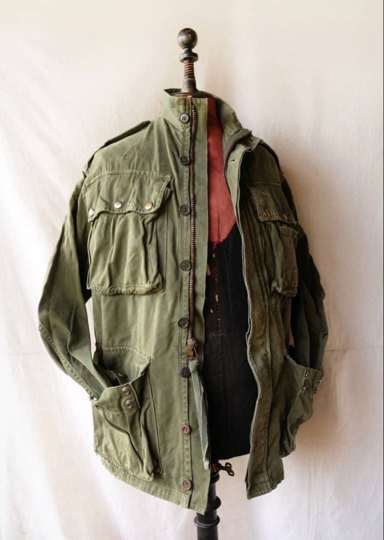 60's フランス軍 ヴィンテージ 空挺部隊 パラトルーパーSPIDEXジップ