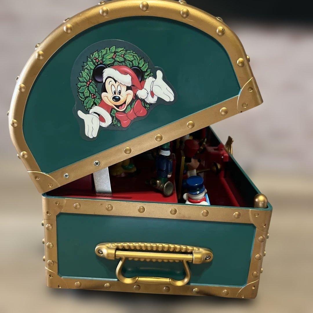 激レア　ディズニークリスマスオルゴール　レトロ