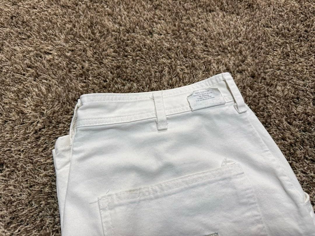 TRADESMAN ペインターパンツUSA製34×34 ホワイト