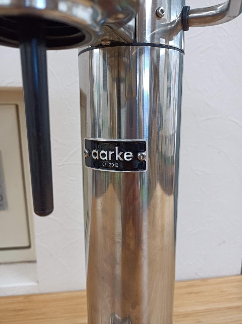 都《PVPNB》aarke　炭酸水　メーカー　スチールシルバー