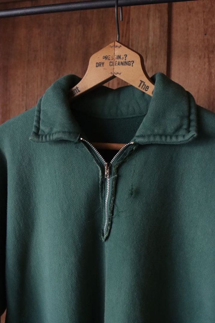 トップス A.PRESSE Vintage Half Zip Sweatshirt 1