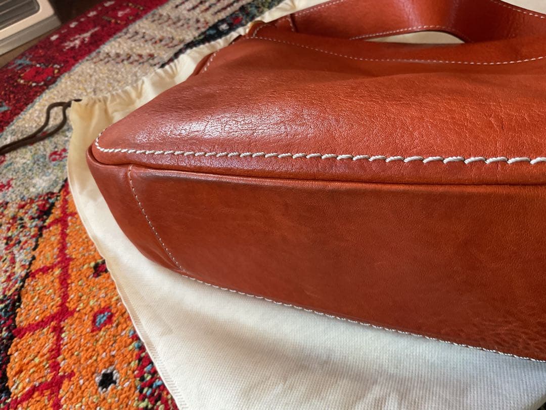 土屋鞄＃ショルダーバッグ＃オレンジ保存袋付き