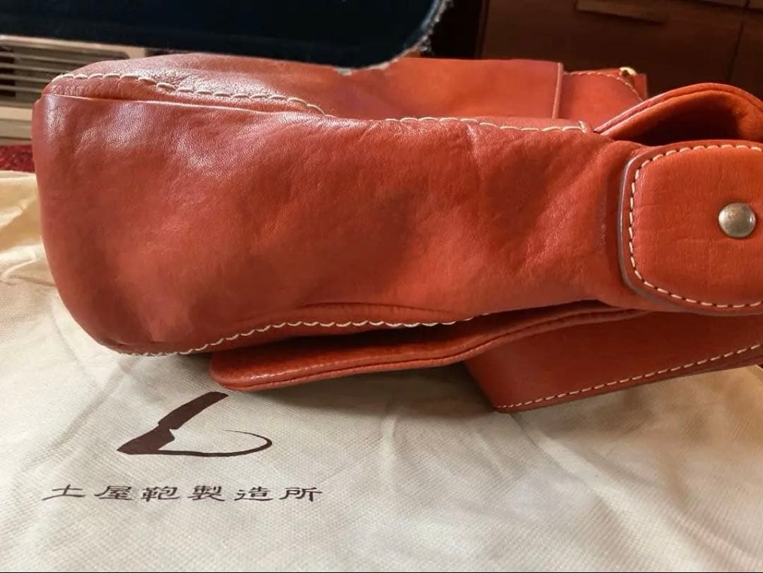 土屋鞄＃ショルダーバッグ＃オレンジ保存袋付き