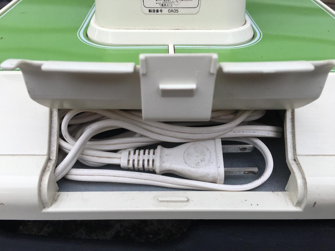 ☆ナショナル 扇風機 F-30S1M 30㎝ リビング用扇 緑 昭和レトロ