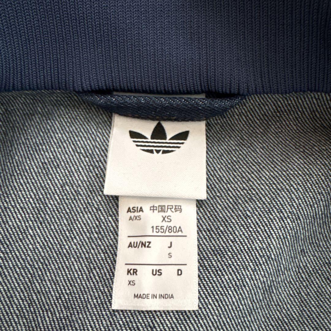 美品✨アディダス　ファイヤーバード　トラックトップ　デニム　トラックジャケット