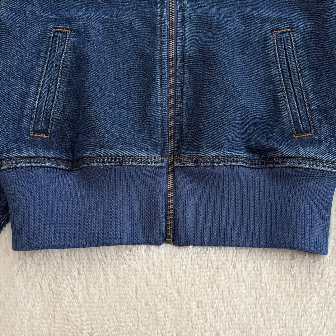 美品✨アディダス　ファイヤーバード　トラックトップ　デニム　トラックジャケット